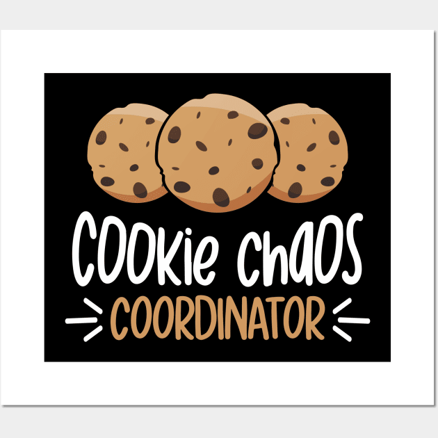 Coockie Chaos Coordinator Baker Sweets Scouts Wall Art by FunnyphskStore